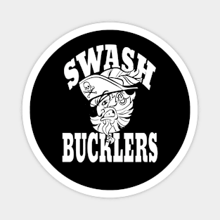 Swashbucklers Mascot Magnet